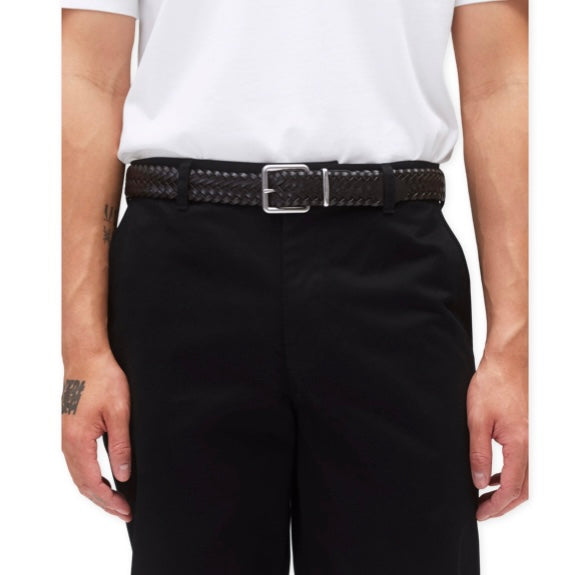 REIGNING CHAMP Braided Leather Belt