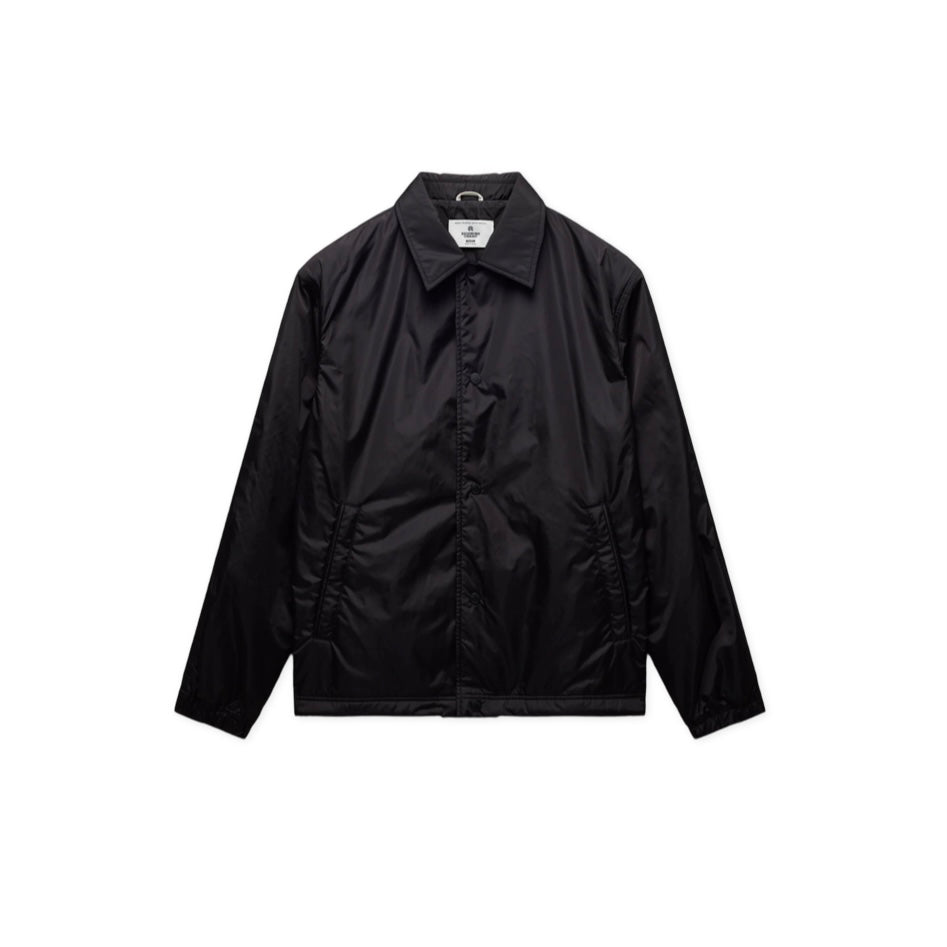REIGNING CHAMP Econyl Satin Nylon Coach’s Jacket