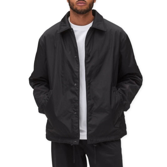 REIGNING CHAMP Econyl Satin Nylon Coach’s Jacket