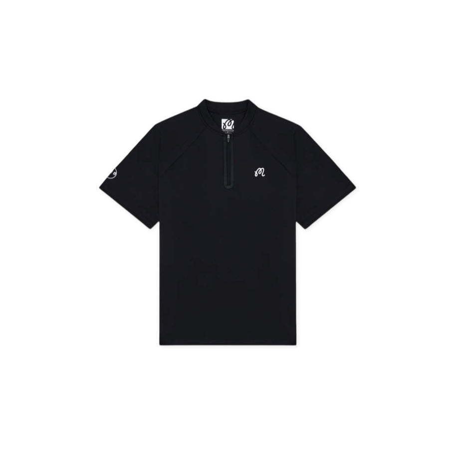 MALBON Performance Zip Blade Collar Polo