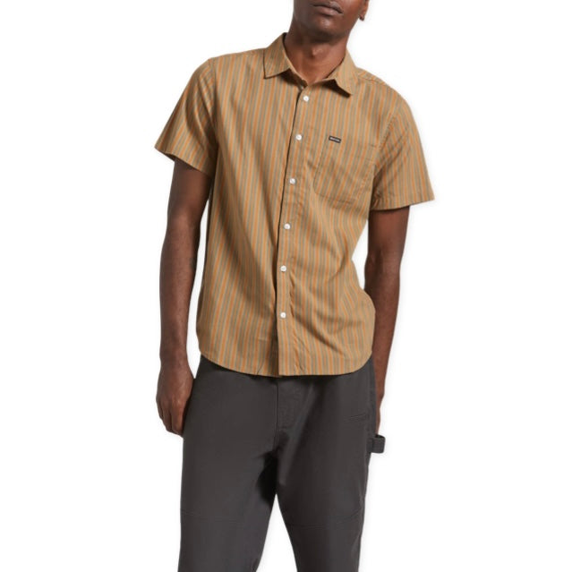 BRIXTON Charter Stripe S/S Button Up