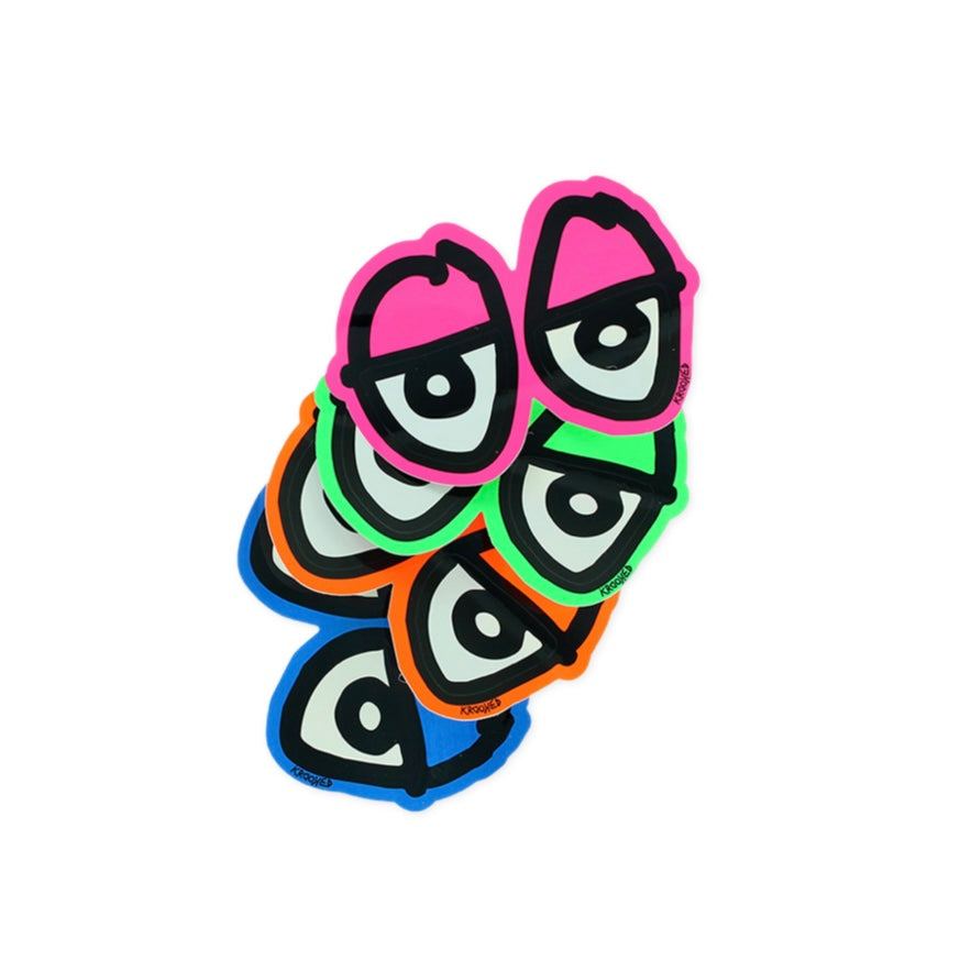 KROOKED Eyes Medium Sticker
