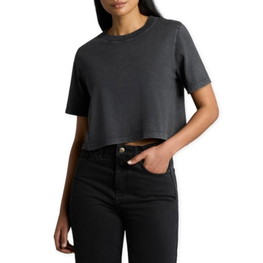 RELIC Women’s Stone Wash Crop T-shirt
