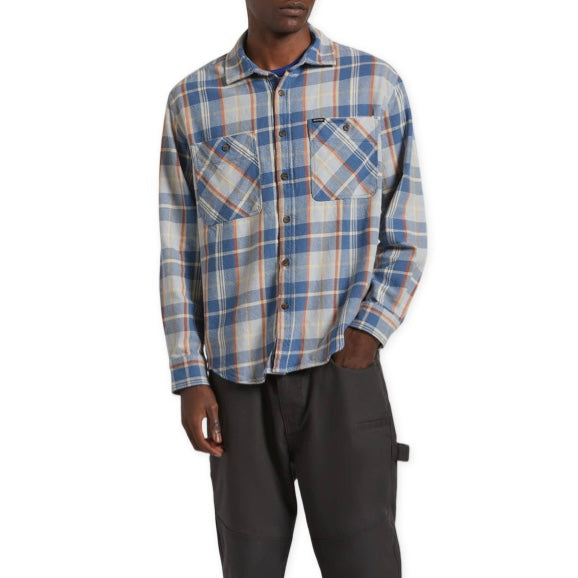 BRIXTON Vintage Wash Bowery Flannel