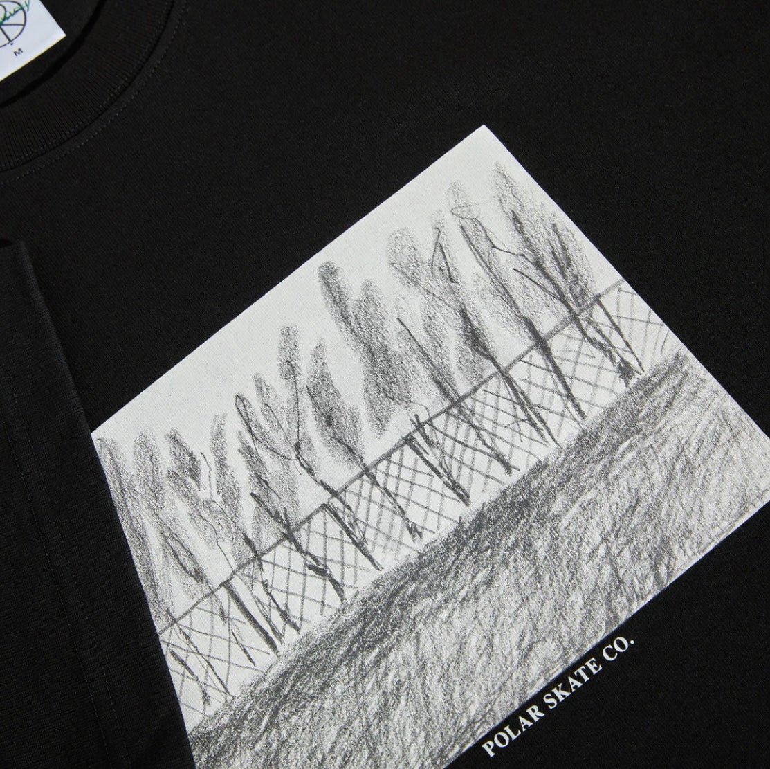 POLAR SKATE CO. Fence T-shirt
