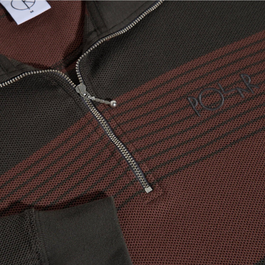 POLAR SKATE CO. Surf 1/2 Zip Sweater