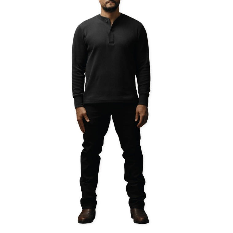 FILSON Waffle Knit Henley