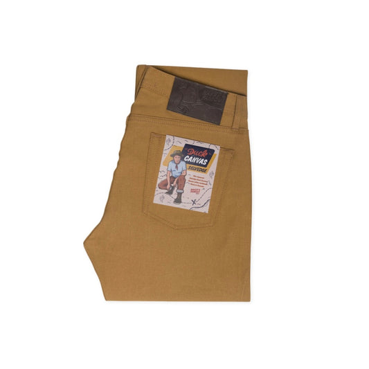 NAKED & FAMOUS Weird Guy Duck Canvas Selvedge