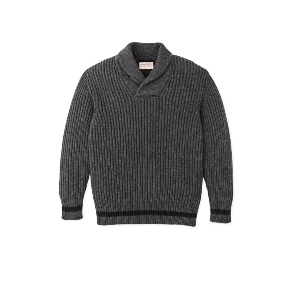 FILSON Bristol Shawl Neck Sweater