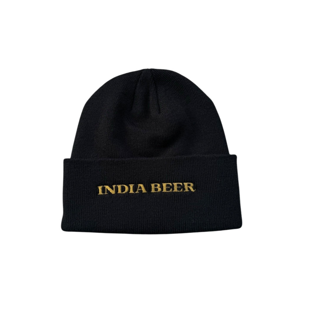 INDIA BEER Script Beanie