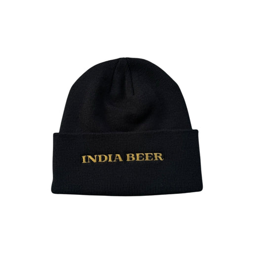 INDIA BEER Script Beanie