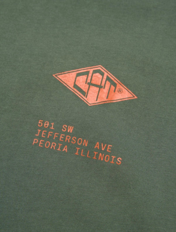 CAT WWR No.1 Faded T-shirt