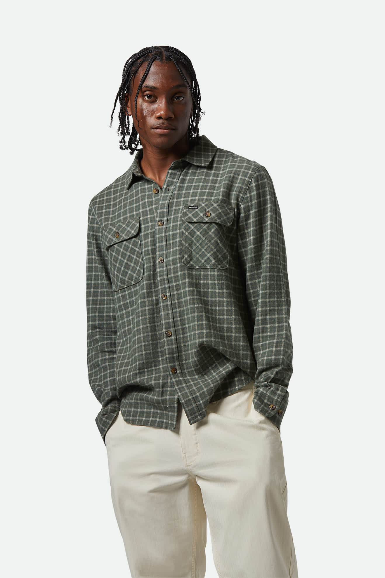 BRIXTON Bowery Lightweight Flannel