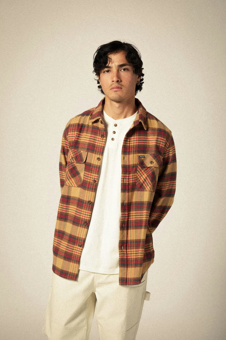 BRIXTON Bowery Flannel