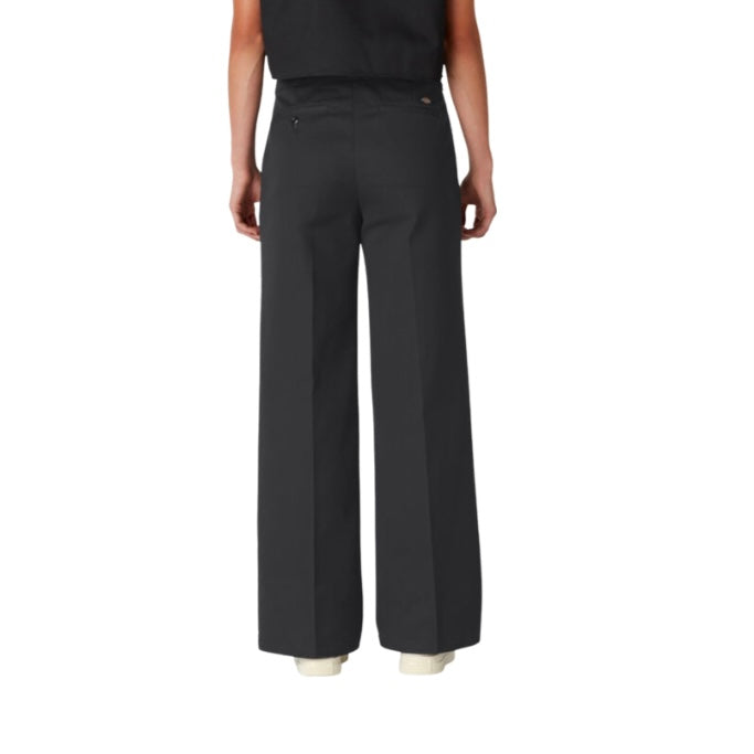 DICKIES W Stonewashed wide leg pant