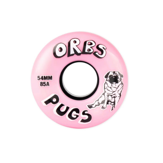 ORB PUGS Conical pink wheels 54mm