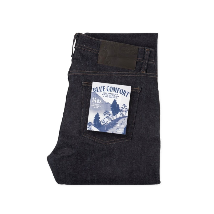 NAKED & FAMOUS Weird Guy Blue Comfort