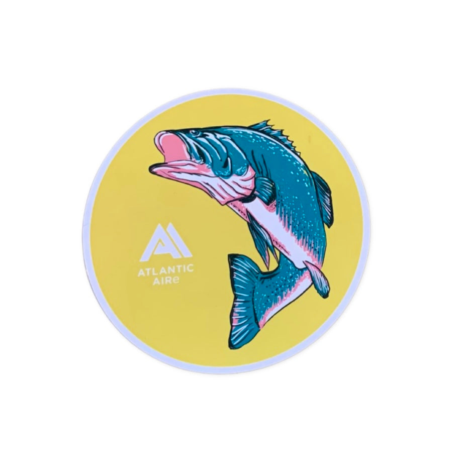 ATLANTIC AIRE Go Fish Sticker