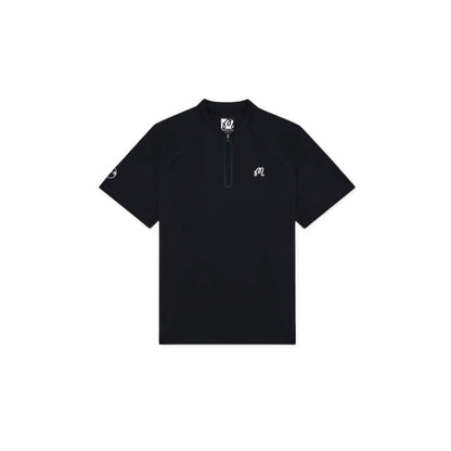 MALBON Performance Zip Blade Collar Polo