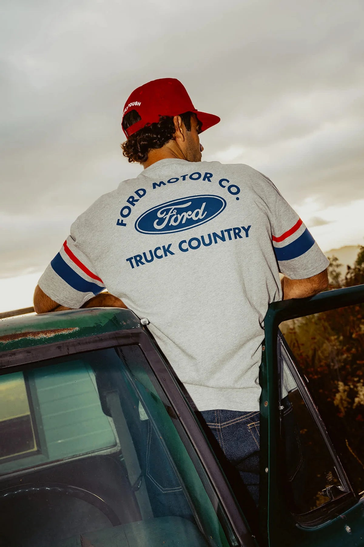 BRIXTON Ford Truck Country T-Shirt