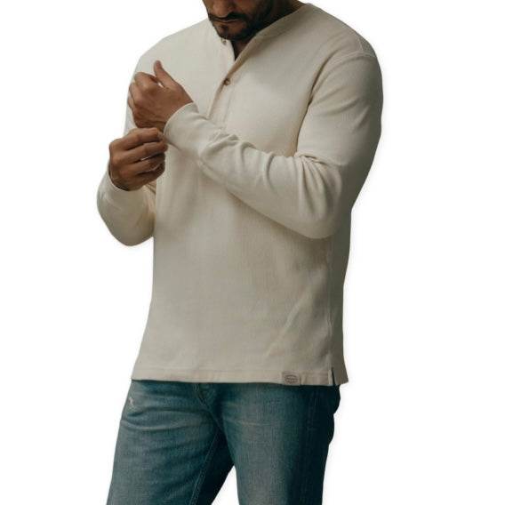 FILSON Waffle Knit Henley