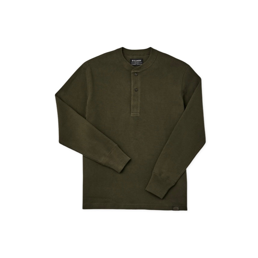 FILSON Waffle Knit Henley