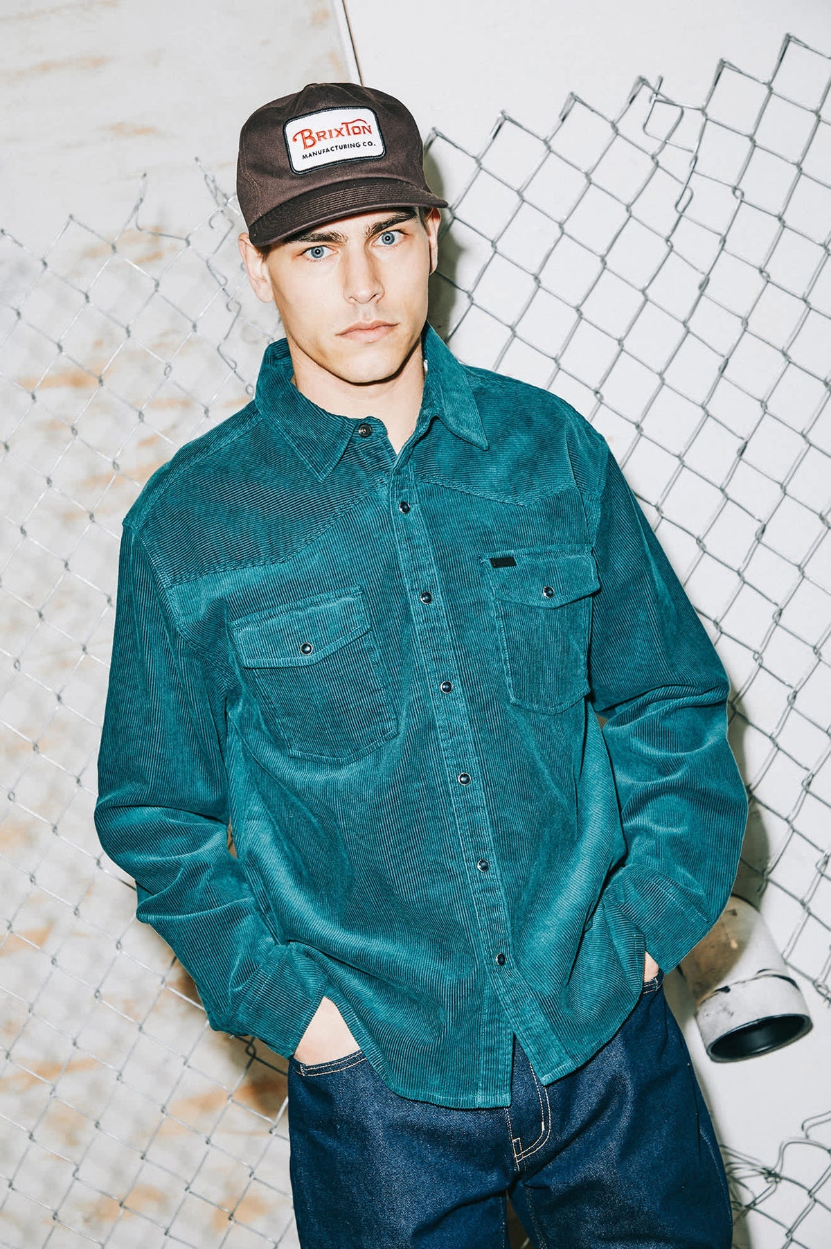 BRIXTON New West Relaxed Overshirt