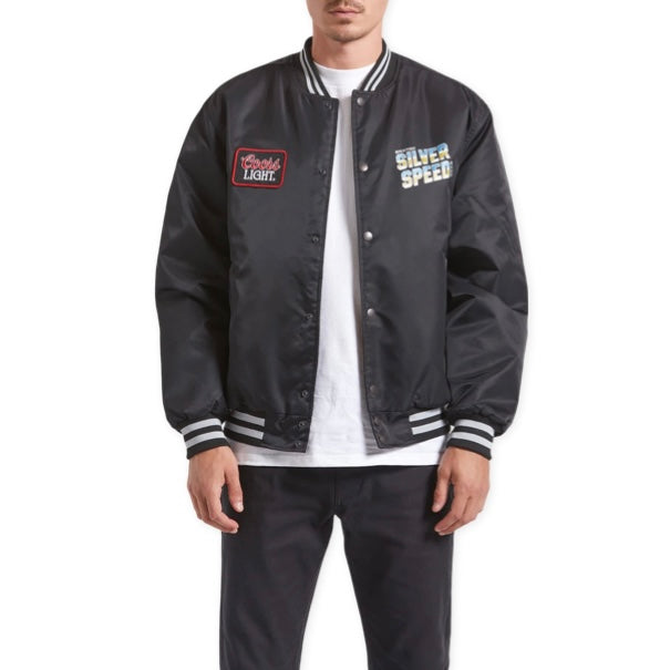 BRIXTON Coors Light Silver Speed Jacket