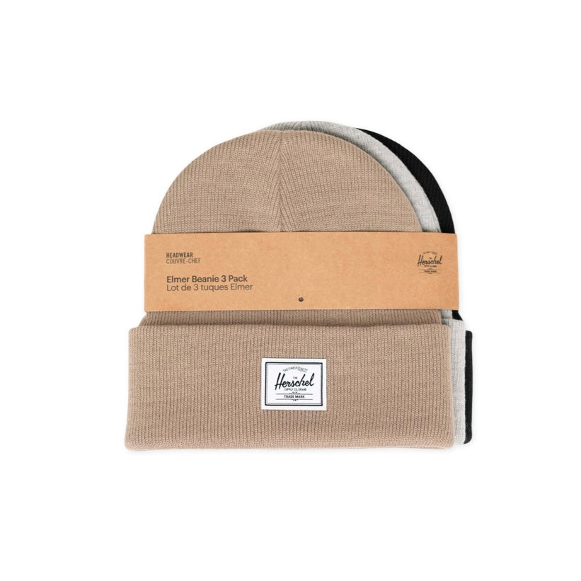 HERSCHEL Elmer 3 Pack Beanies