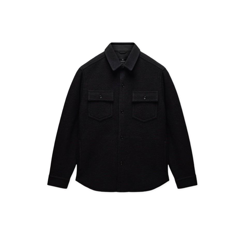 REIGNING CHAMP Boiled Wool Warden Overshirt
