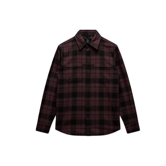 REIGNING CHAMP Plaid Union Shirt