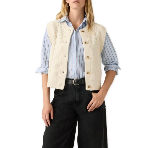 LEVI’S Ines Cable Sweater Vest