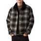 LEVI’S Relaxed Fit Sherpa Plaid Trucker Jacket