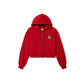 BRIXTON Trophy Horse Cropped Zip Hood