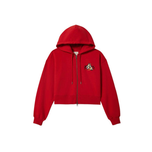 BRIXTON Trophy Horse Cropped Zip Hood