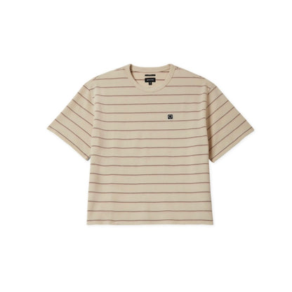BRIXTON Shield Pique Boxy Knit T-shirt