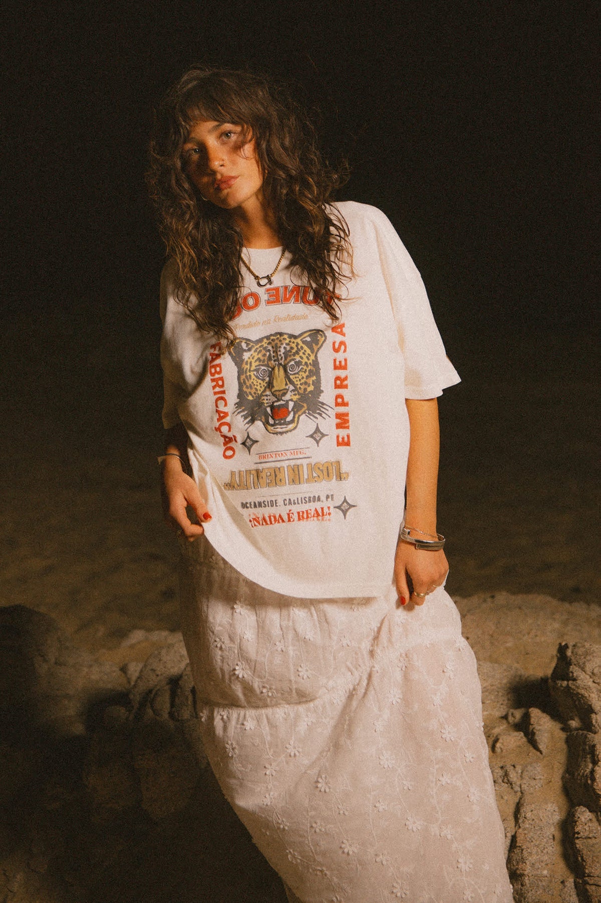 BRIXTON The Getaway Oversized Bf T-shirt