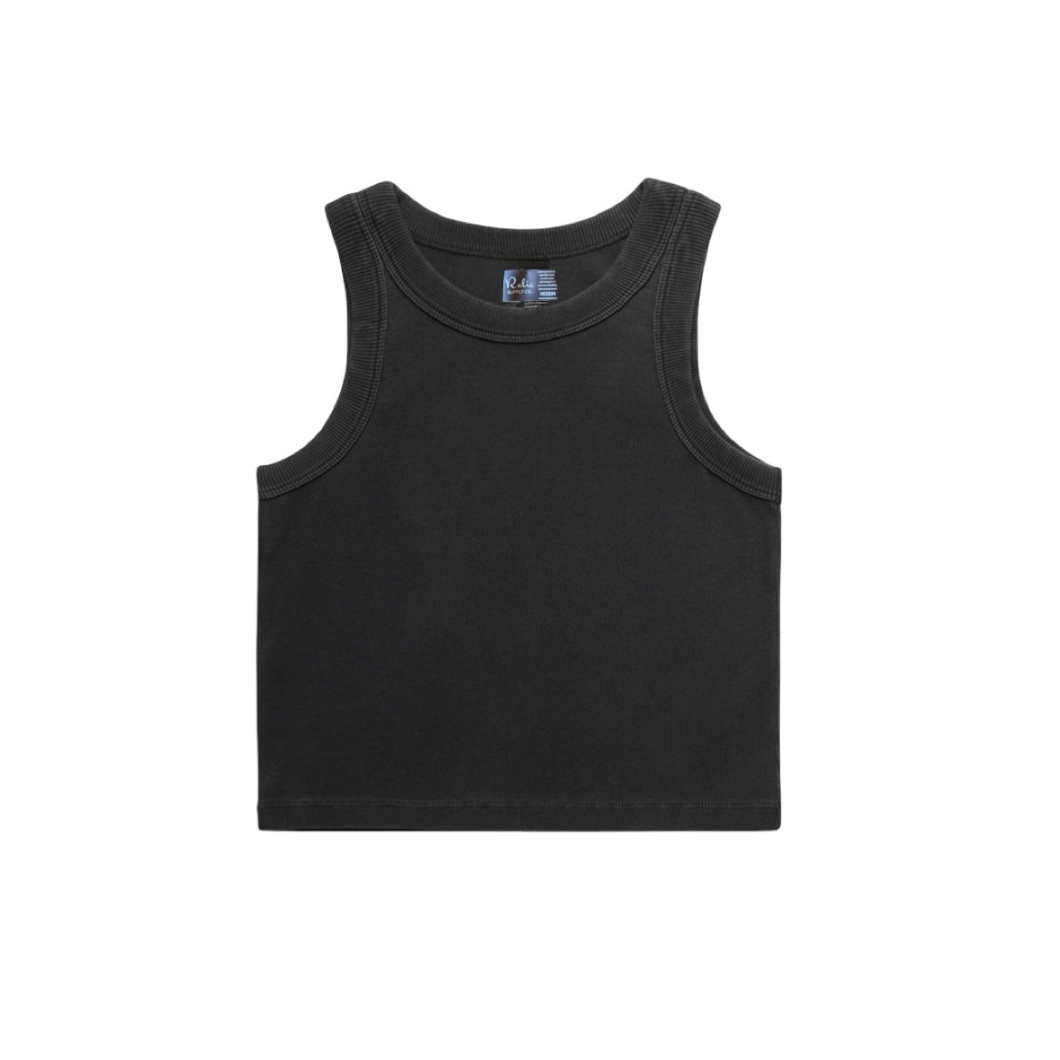 RELIC Women’s Washed Organic Rib Crop Tank