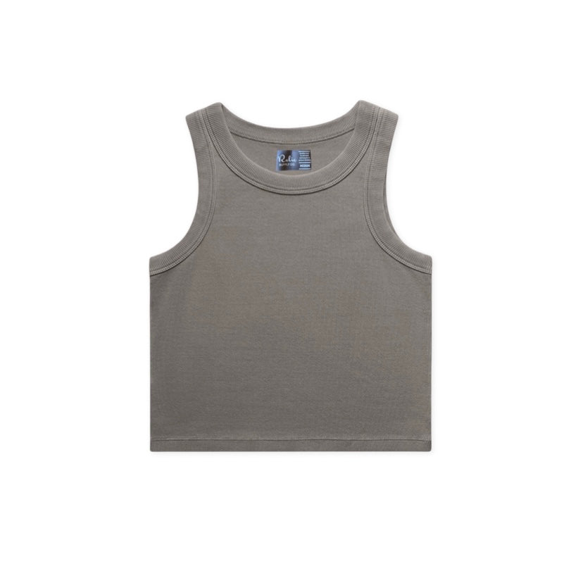 RELIC Women’s Washed Organic Rib Crop Tank