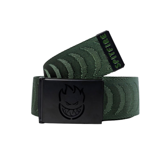 SPITFIRE Bighead Cut Out Crescent Jacquard Web Belt
