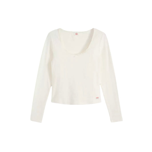 LEVI’S Dry Goods Pointelle Lace Long Sleeve