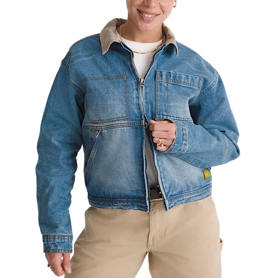 VANS Nicola Cropped Chore Denim Jacket