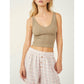 FREE PEOPLE Solid rib brami