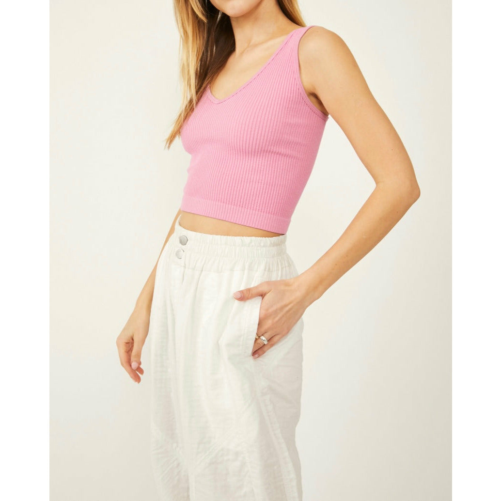 FREE PEOPLE Solid rib brami